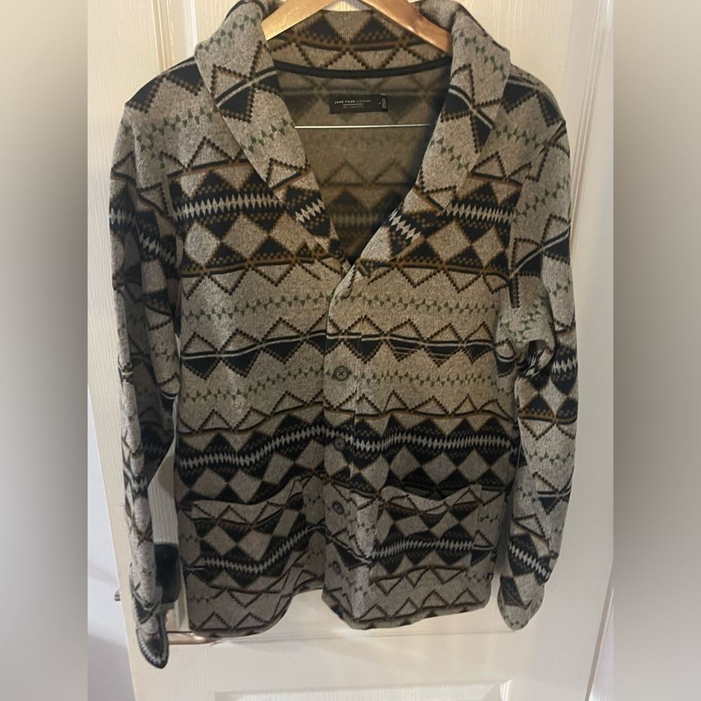 Junk Food Clothing Men's Tribal Pattern Jacket